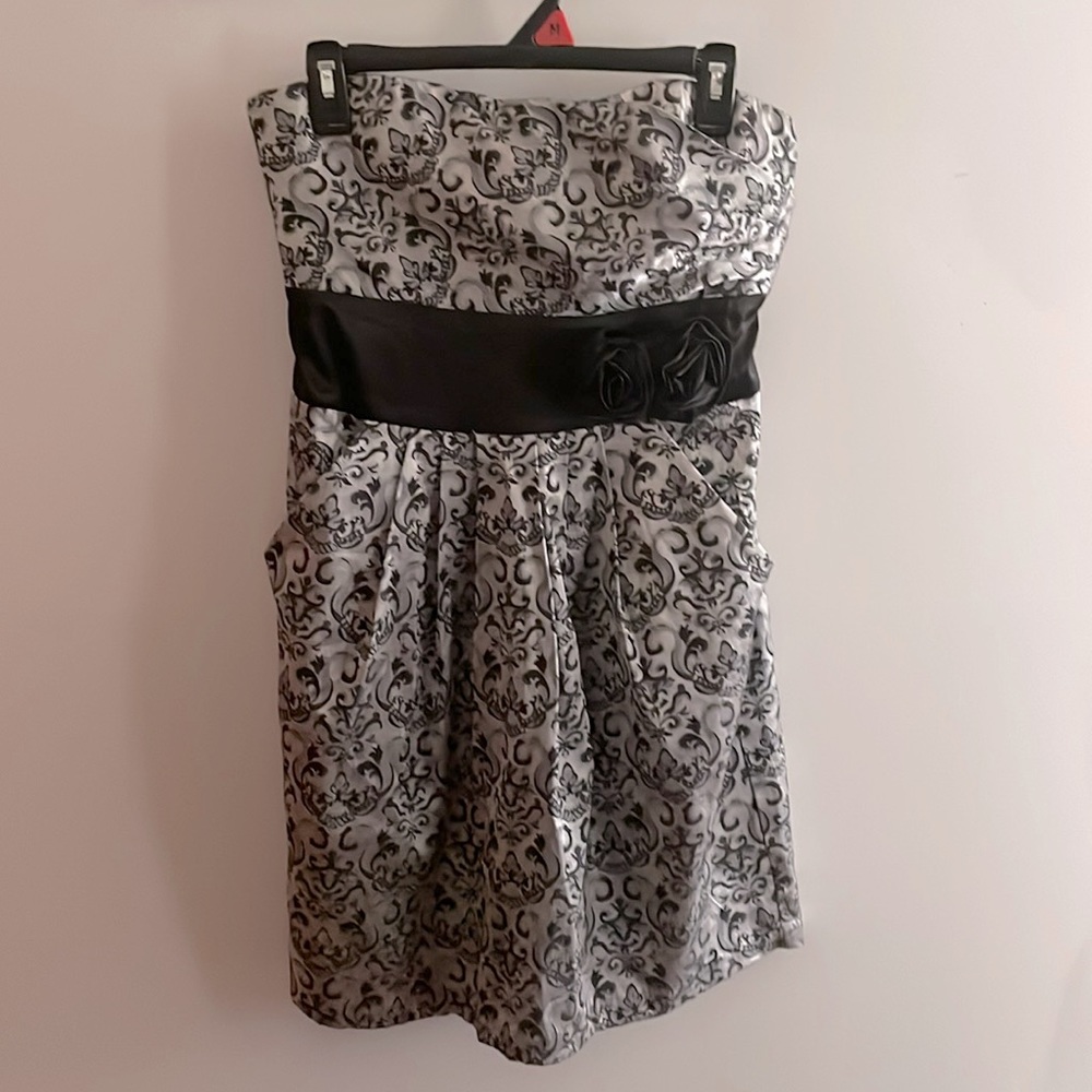 Speechless Shimmer Evening Dress